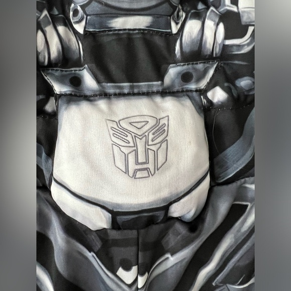 Size medium 8-10 Transformers The Last Knight autobot jumpsuit Halloween costume - Picture 4 of 11